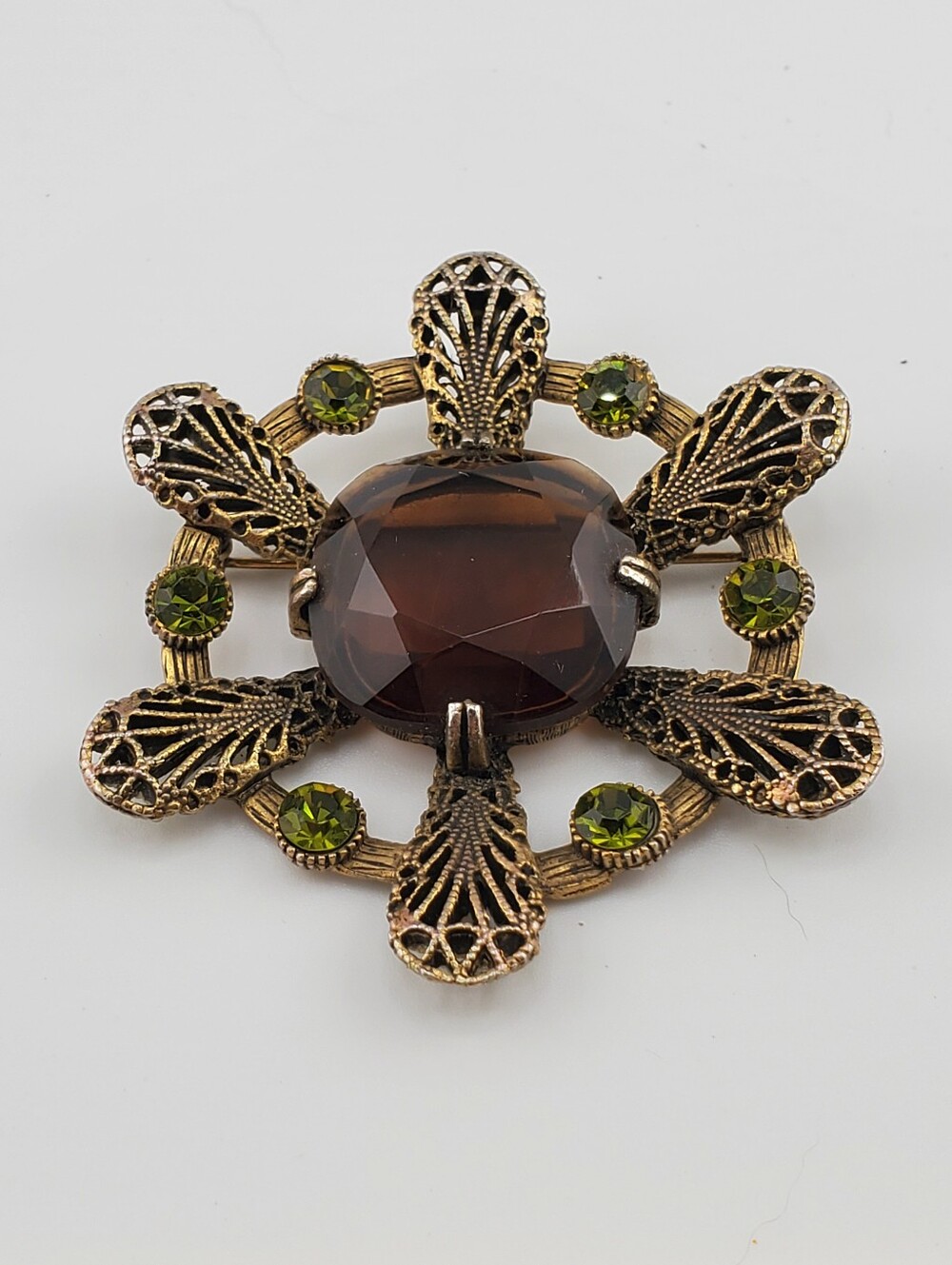 Capri Starflower Pendant Brooch